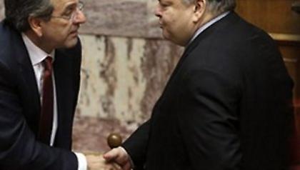Ενημέρωση σε Βενιζέλο και Κουβέλη από Σαμαρά εν όψει Βρυξελλών