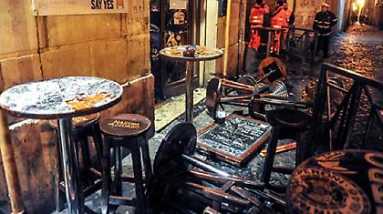 Συλλήψεις στην Ιταλία για τα επεισόδια