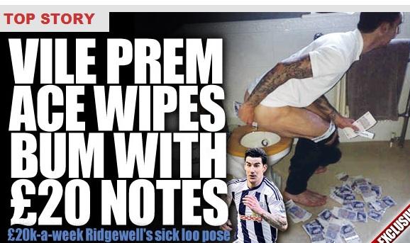 Σάλος από φωτογραφία ποδοσφαιριστή της Γουέστ Μπρομ