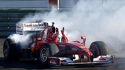 Αποχαιρέτησε με σόου η Ferrari