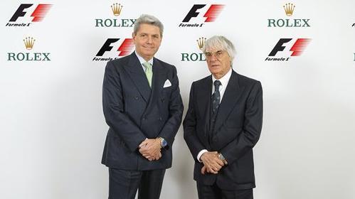 Η Formula 1 φορά... Rolex