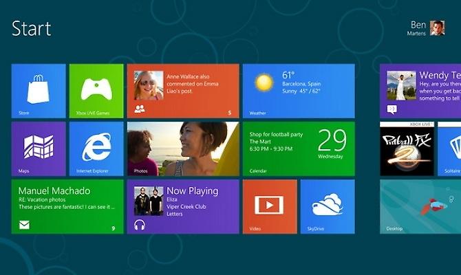 Καλά τα πηγαίνουν τα Windows 8