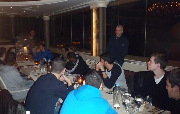 Δείπνο Λιανού στους παίκτες