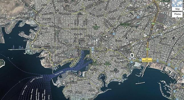 Εφαρμογή των Google Maps στο iOS