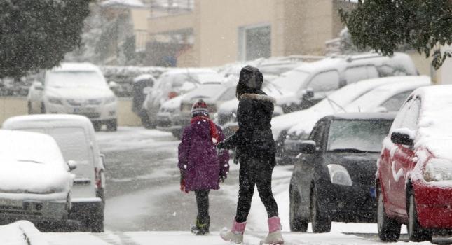 Χιονιάς έως την Κυριακή