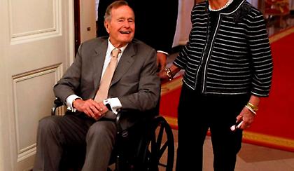 Εκτός εντατικής ο Τζορτζ Μπους ο πρεσβύτερος