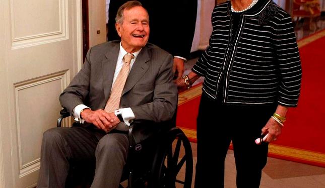 Εκτός εντατικής ο Τζορτζ Μπους ο πρεσβύτερος