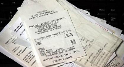 Με κλίμακα το πέναλτι φόρου για τις αποδείξεις