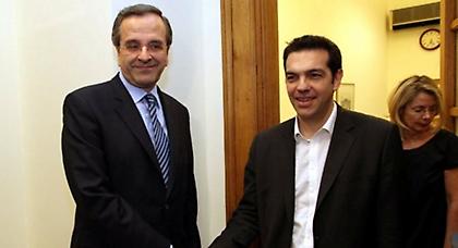 Τηλεφώνημα Τσίπρα στον Σαμαρά μετά την επίθεση στη Ν.Δ.