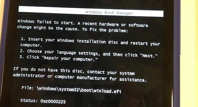 Μήνυμα λάθους Windows 8 σε κινητό!