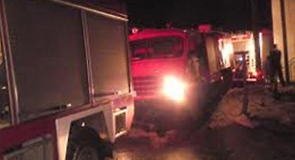 Κοζάνη: Κατέρρευσε σκεπή διώροφης οικοδομής από πυρκαγιά