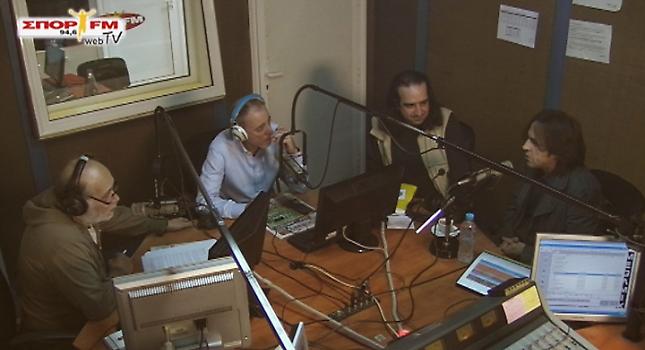 Ο Βασίλης Λέκκας και ο Μιχάλης Κουμπιός στον NovaΣΠΟΡ FM 94.6