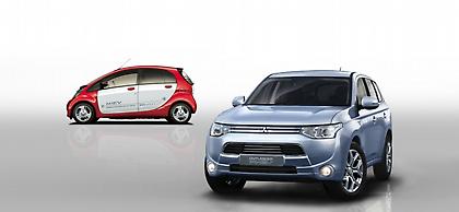Mitsubishi Outlander υβριδικό με φόρτιση από πρίζα