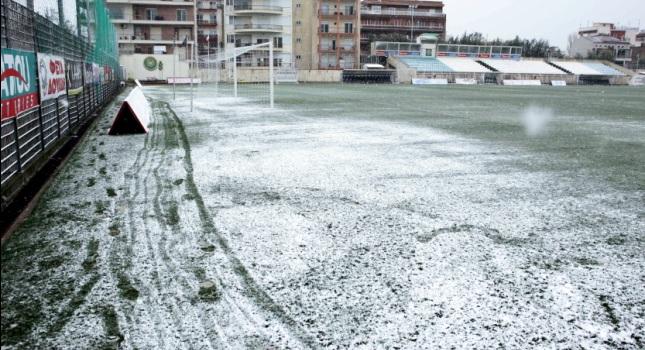 Εικόνες από το γήπεδο στην Κομοτηνή