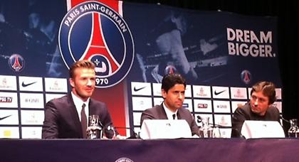 Μπέκαμ: «Είμαι τυχερός»