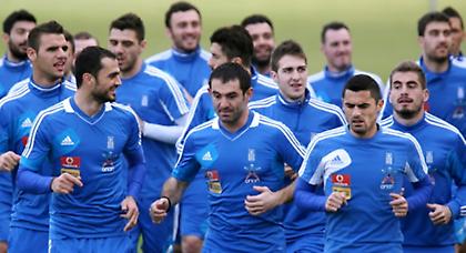 Live streaming: Η προπόνηση της Εθνικής