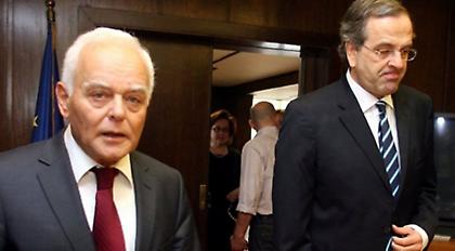 Συνάντηση Σαμαρά - Μανιτάκη για τη διαθεσιμότητα στο Δημόσιο