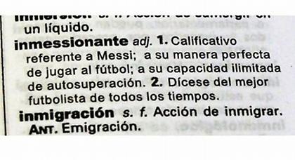 Μέσι τώρα και στο λεξικό!