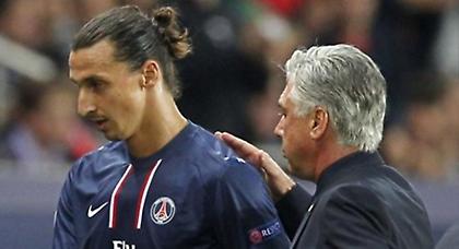 Αντσελότι: «Άδικη η αποβολή του Ιμπραήμοβιτς»