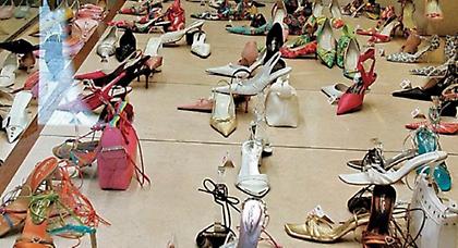 Τα παλιά σας παπούτσια μπορούν να γίνουν έργο τέχνης