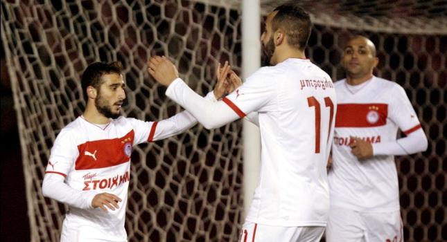 Η 11άδα του Ολυμπιακού…