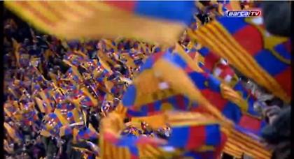 Όταν «ζωγραφίζουν» στο Καμπ Νου! (video)