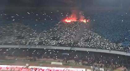 Βεζούβιος το Σαν Πάολο (video)