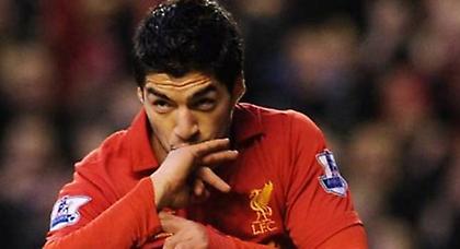 Suarez... on fire!