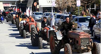 Πανελλαδικό «μπλόκο» αγροτών στην Αθήνα