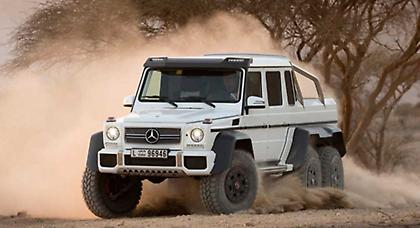 Mercedes-Benz G63 AMG: 6x6 με 536 άλογα!