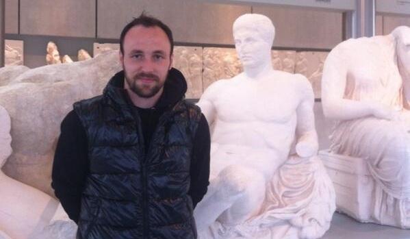 Ο Σίλντενφελντ στην Ακρόπολη