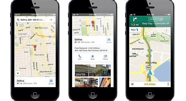 Αναβάθμιση για τους Google Maps στο iPhone