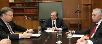 Ο Σαμαράς δεν θέλει αντιπροέδρους Βενιζέλο – Κουβέλη