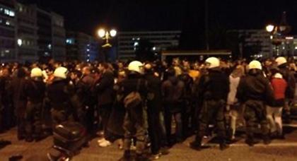 Ένταση στο Σύνταγμα