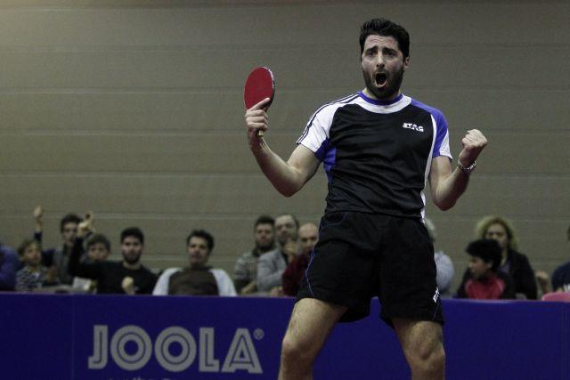 Νίκη για την Εθνική ανδρών πινγκ πονγκ κόντρα στην Ουγγαρία