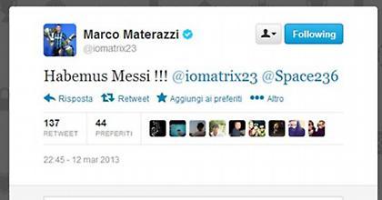 «Habemus… Messi»