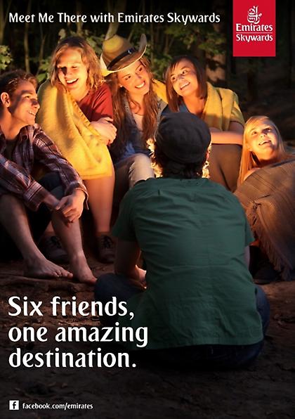 Πείτε σε πέντε φίλους «Συνάντησέ με εκεί» με το πρόγραμμα Skywards της Emirates
