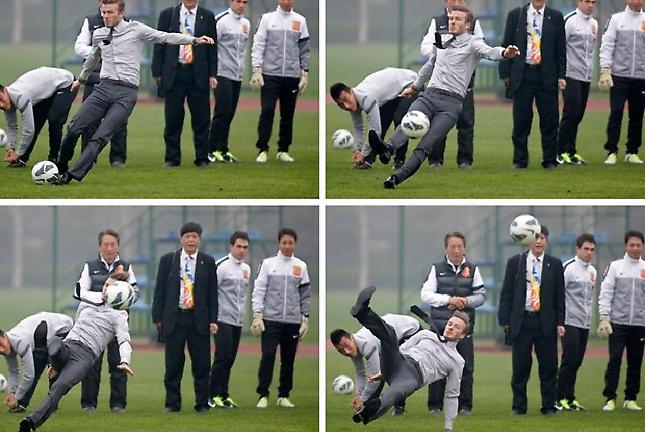 Και… παρ’ τον κάτω τον Μπέκαμ! (pics)