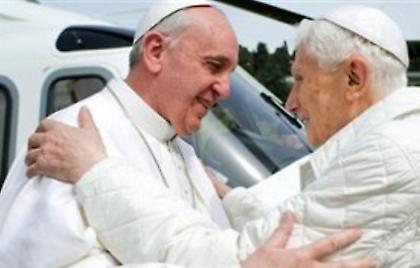 Συνάντηση του Πάπα Φραγκίσκου με τον επίτιμο ποντίφικα Βενέδικτο