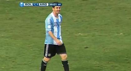 Κι ο Μέσι... άνθρωπος είναι! (video)