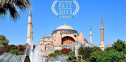 «Καλύτερος Ευρωπαϊκός Προορισμός για το 2013» η Κωνσταντινούπολη