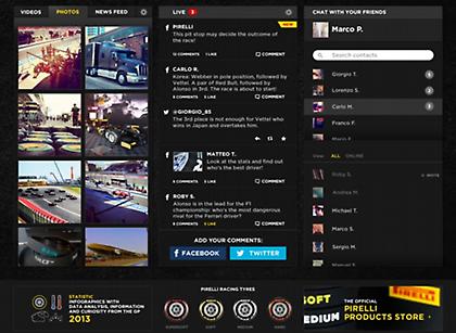 Η πρώτη εφαρμογή Formula 1 - έκδοση 2.0 της Pirelli