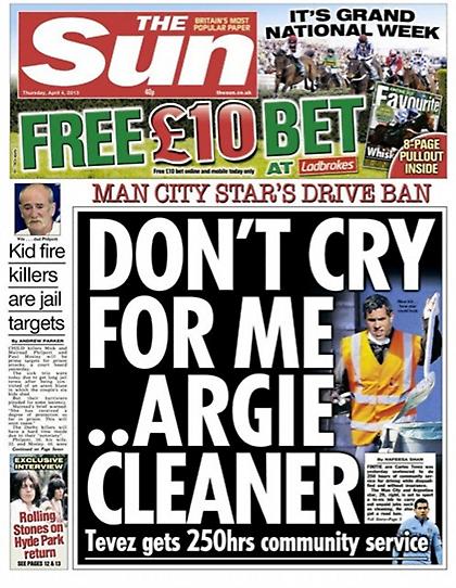 «Γλέντι» στον Τέβες για την τιμωρία του