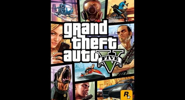 To εξώφυλλο του Grand Theft Auto 5