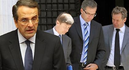 Ολοκληρώθηκε η συνάντηση του Σαμαρά με την τρόικα