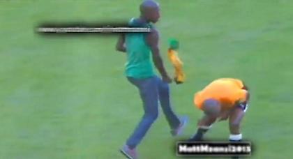 Επίθεση σε διαιτητή με βουβουζέλα!