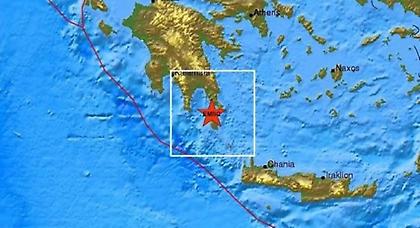 Σεισμός στην νότια Πελοπόννησο