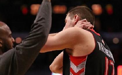 Στο νοσοκομείο ο Βαλαντσιούνας