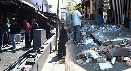 Επιχείρηση «κατεδάφισης» παράνομων κατασκευών στο Γκάζι