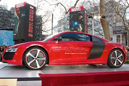 Πρωταγωνιστής το Audi R8 e-tron στην ταινία «Iron Man 3»
